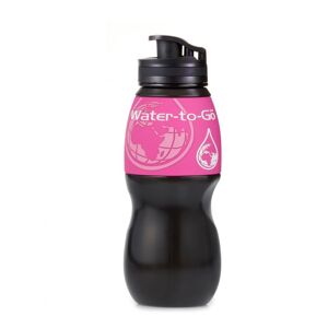 Water to Go Water to Go Outdoor - Gourde filtrante Black / Pink 750 mL