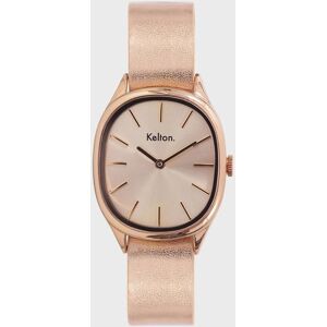 Kelton - Montre Femme Quartz Colorama en Cuir rose doré Rose Doré