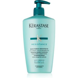 Kérastase Résistance Bain Force Architecte shampoing force pour cheveux fins et légèrement abîmés 500 ml