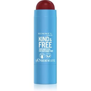 Rimmel Kind & Free maquillage multi-usage pour les yeux, les lèvres, et le visage teinte 005 Berry Sweet 5 g