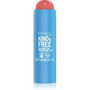 Rimmel Kind & Free maquillage multi-usage pour les yeux, les lèvres, et le visage teinte 001 Caramel Dusk 5 g