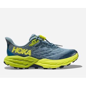 HOKA Speedgoat 5 Chaussures pour Enfant en Stone Blue/Dark Citron Taille 36 2/3 Trail