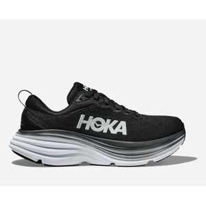 HOKA Bondi 8 Chaussures en Black/White Taille 43 1/3 Route