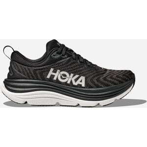 HOKA Gaviota 5 Chaussures en Black/White Taille 45 1/3 Regular Route