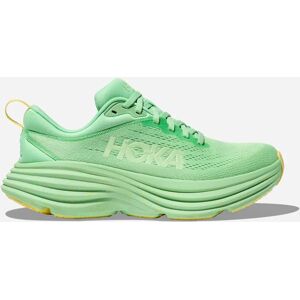 HOKA Bondi 8 Chaussures en Lime Glow/Lemonade Taille 43 1/3 Route