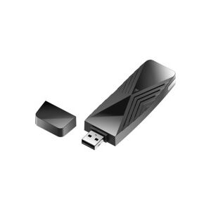 D-Link DWA‑X1850 Adaptateur USB Wi-Fi 6 AX1800, Adaptateur WLAN