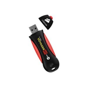 Corsair Voyager GT lecteur USB flash 1000 Go USB Type-A 3.2 Gen 1 (3.1 Gen 1) Noir, Rouge, Clé USB