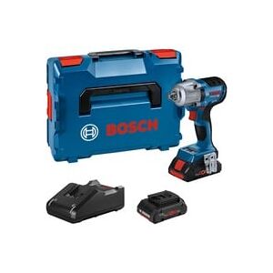 BOSCH GDS 18V-450 HC 2x 4,0Ah PC LBOXX, Visseuse à choc