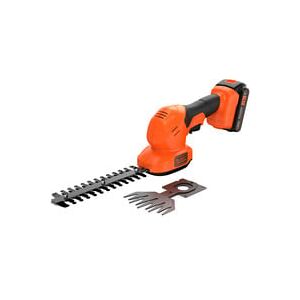 BLACK+DECKER BCSS18D1-QW, Cisailles à gazon