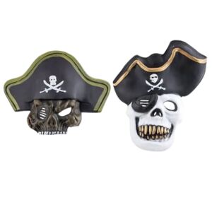 Linder Masque de pirate tête de mort coque