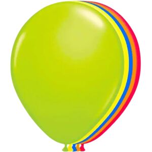 Sparklers Club Lot de 10 Ballons Néon Fluorescents Multicolores