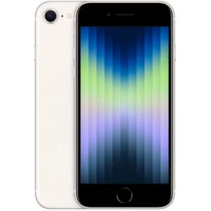 Apple - iPhone SE 3 (2022) - 64 Go - Reconditionné - Correct - lumiere stellaire