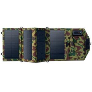 Chargeur de téléphone - panneau solaire portable 8W - Vert