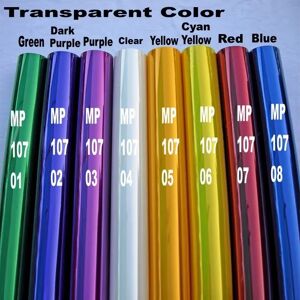 Aucun Film de couverture thermorétractable de couleurs transparentes, 2 mètres/lot, pour modèles d'avion RC, Film de couverture RC de haute qualité, couleur bleu vert