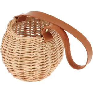 Aucun Panier de rangement tissé pour plantes, paniers suspendus en osier, Vase de fleurs de jardin, Pot de
