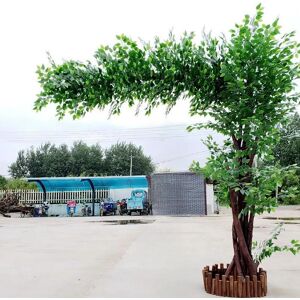 Aucun Faux Arbre Artificiel pour Décoration Intérieure, Simulation de Plantes Vertes pour Sol de Salon