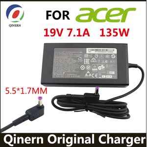 LZUMWS Chargeur adaptateur secteur pour ordinateur portable, 19V, 7,1 a, 135W, 5.5x1.7MM, pour ACER Aspire V17 Nitro 5 np515-52 pa-1131-16 ADP-135KB VX5 VN7-792G-59CL