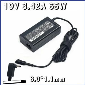 ZYFL Adaptateur secteur pour ordinateur portable, chargeur pour ACER Aspire S3 S5 S7 P3 Iconia C740 C720 Tab W500 W700 C740 C910, 19V 3.42A 65W 3.0*1.1mm, nouveau