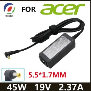 LZUMWS Chargeur adaptateur pour ordinateur portable pour Acer Aspire 3 A314-31 A515-51-3509 série E5-573-516D alimentation pour ordinateur portable 19V 2.ino A 45W 5.5*1.7MM