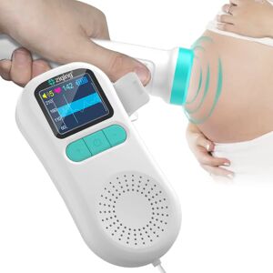 ziqing Doppler domestique fœtal Portable bébé enceinte moniteur de fréquence cardiaque 3.0MHz grossesse bébé mètre fœtal son détecteur d'ultrasons
