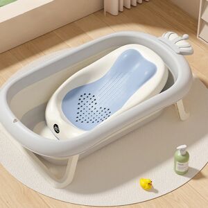 Aucun Siège de bain à détection de température pour nouveau-né, baignoire pour bébé, polymères coordonnants pour bébés, support de lit de bain pliant, articles de soins pour bébés, 2024