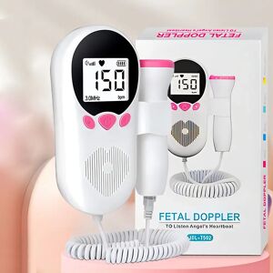 ALIWUZN Doppler domestique fœtal Portable bébé enceinte moniteur de fréquence cardiaque 3.0MHz grossesse bébé mètre fœtal son détecteur d'ultrasons