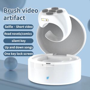 Aucun Télécommande automatique multifonction, Portable, pour Selfie, Browse, lecture vidéo, livres électroniques, contrôleur du bout des doigts pour téléphone Portable