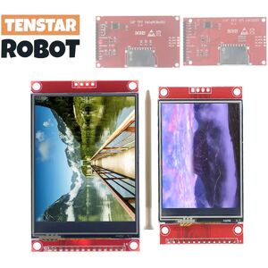 TENSTAR ROBOT Écran tactile 2.4 2.8 pouces SPI TFT LCD ILI9341, puce de pilote, Module de Port série avec écran