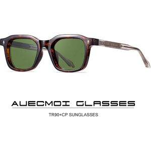 auecmoi Lunettes de soleil carrées pour hommes et femmes, lunettes de soleil carrées, lunettes de soleil de