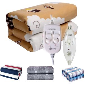 QiufengCheng Couverture électrique 110-220V chauffage Manta Electrica contrôle intelligent couverture chauffante hiver couverture chauffante électrique tapis tapis chauffant