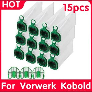 Aucun Sacs à poussière pour aspirateur Vorwerk Kobold VB100 yen 100, sacs filtrants avec 3 pièces de