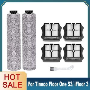 Bien-être Wellmi Accessoires pour TINECO iFloor 3 Floor One S3, lave-sol sec et humide sans fil, brosse à rouleau pour aspirateur à main, filtre Hepa, pièces de rechange