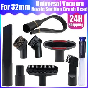 Aucun Tête de brosse d'aspiration universelle, buse d'aspirateur 32mm 35mm, accessoires pour Karcher Philips Henry Hetty, outil de fente pour aspirateur
