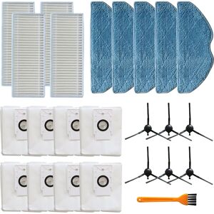 VIBRATITE Sac à poussière pour aspirateur EZVIZ RE4 Plus / RE5 Plus, filtre, vadrouille, gril, brosse