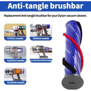 Aucun Brosse à rouleau Anti-enroulement à entraînement Direct Y21A, pour Dyson V11 V10 V8 V7 V12 SV10 SV11 SV12 SV14 SV30, accessoires pour aspirateur