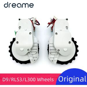 Dreame – roues originales gauche ou droite pour aspirateur Robot Bot D9 / Trouver Finder RLS3/ MOVA L300, accessoire, pièces de rechange