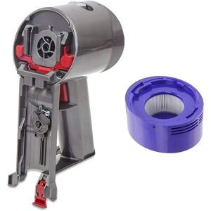 Aucun Remplacement du boîtier de l'ensemble du corps principal, Dyson V8, SV10, aspirateur, accessoires de rêves avec post-filtre, pièces de service du corps principal