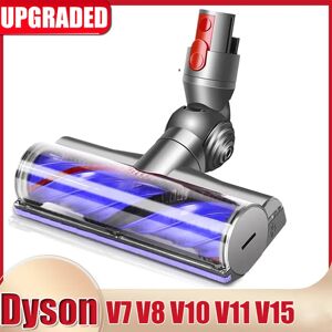 Aucun Pour Dyson V7 V8 V10 V11 V15 aspirateur Anti Entangleme tête de nettoyage à entraînement Direct, tête de nettoyage de tête de moteur brosse outil de Turbine