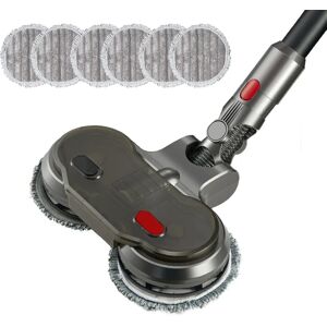 Aucun Tête de vadrouille électrique rotative pour aspirateur Dyson, brosse avec eau précieuse, v7, v8, v10, v11, v15, accessoires de rechange