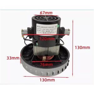 Aucun Moteur d'aspirateur universel 220V 1400W, diamètre 130mm pour Karcher Philips Midea Rowenta, moteur de remplacement en fil de cuivre