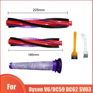 Aucun Dyson V6 Animal moelleux DC59 DC62 SV03 SV073 aspirateur sans fil rouleau de poils brosse barre