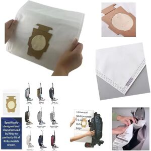 LIXIU Pour Kirby Sentria 204808 / 204811 Pièces de sac à poussière pour aspirateur, sacs à poussière universels série F/T G10,G10E pour KIRBY Sentrial
