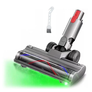 MiLESEEY Tête de brosse à entraînement direct avec détection de poussière LED, accessoire de rêve pour aspirateur Dyson V7, V8, V10, V11, V15, nettoyage de tapis et de sol, nouveau