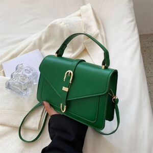 Aucun Vert 2024 mode luxe femme sac à main tendance femmes fille sac à bandoulière brillant PVC bandoulière PU sacs à main femmes en cuir fourre-tout sac