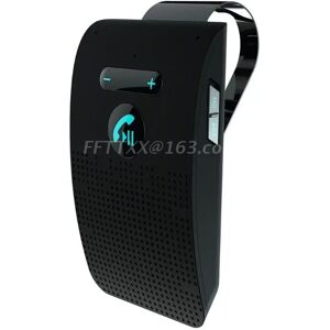 Aucun Kit haut-parleur sans fil pour voiture, Bluetooth V5.0, mains libres, compatible avec téléphone, pare-soleil, Clip, haut-parleur