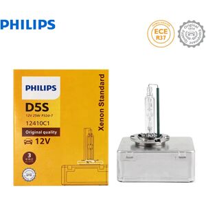 Philips HID D5S 12V 25W phare Standard au xénon Original HID Auto lampe ECE 4200K ampoule de voiture blanc brillant fabriqué en chine 12410C1 1x