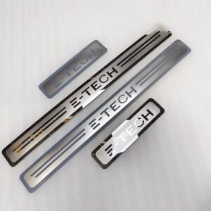Aucun Plaque de seuil de porte ultra-mince en acier inoxydable de haute qualité pour Renault MEGANE CAPTUR