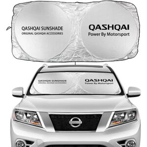 Aucun Pare-soleil de pare-brise avant de voiture, couverture de protection solaire UV, accessoires automobiles pour Nissan Qashqai j10 2013 2017 2011 2014 J11 2022