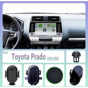 Aucun Support de téléphone de voiture magnétique pour Toyota Prado, charge sans fil, accessoires de support Magsafe, 2018, 2019, 2020-2023