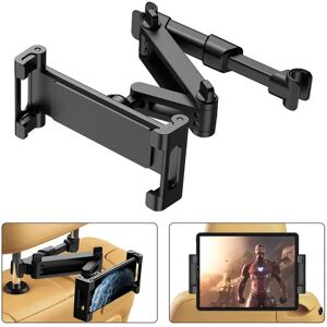 Aucun Support télescopique pour oreiller arrière de voiture, support pour téléphone, tablette rotative pour siège de voiture, appui-tête pour téléphone et tablette 5 13 pouces